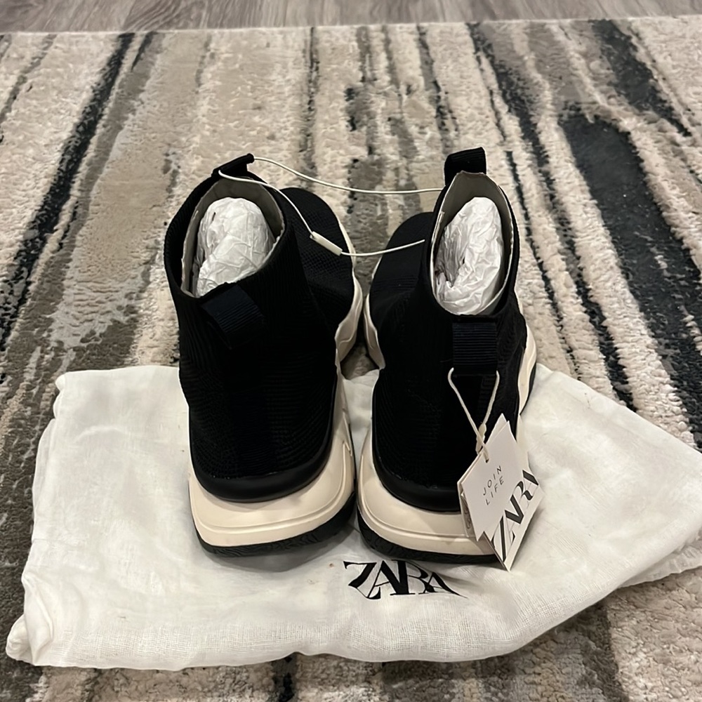 Zara Slip On Sneakers Sz 7 Mens - Picture 3 of 5